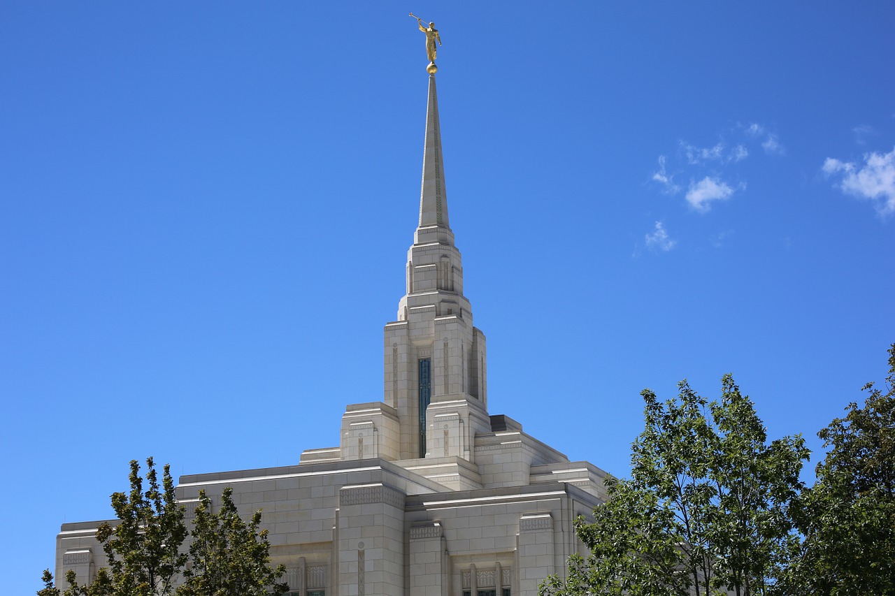 mormon temple religion free photo