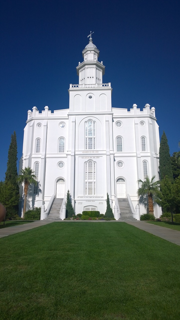 mormon church  utah  religion free photo