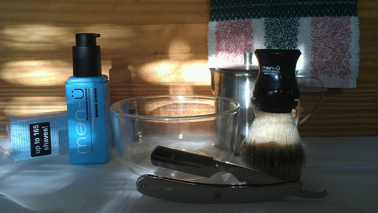 morning shave barberrazor free photo