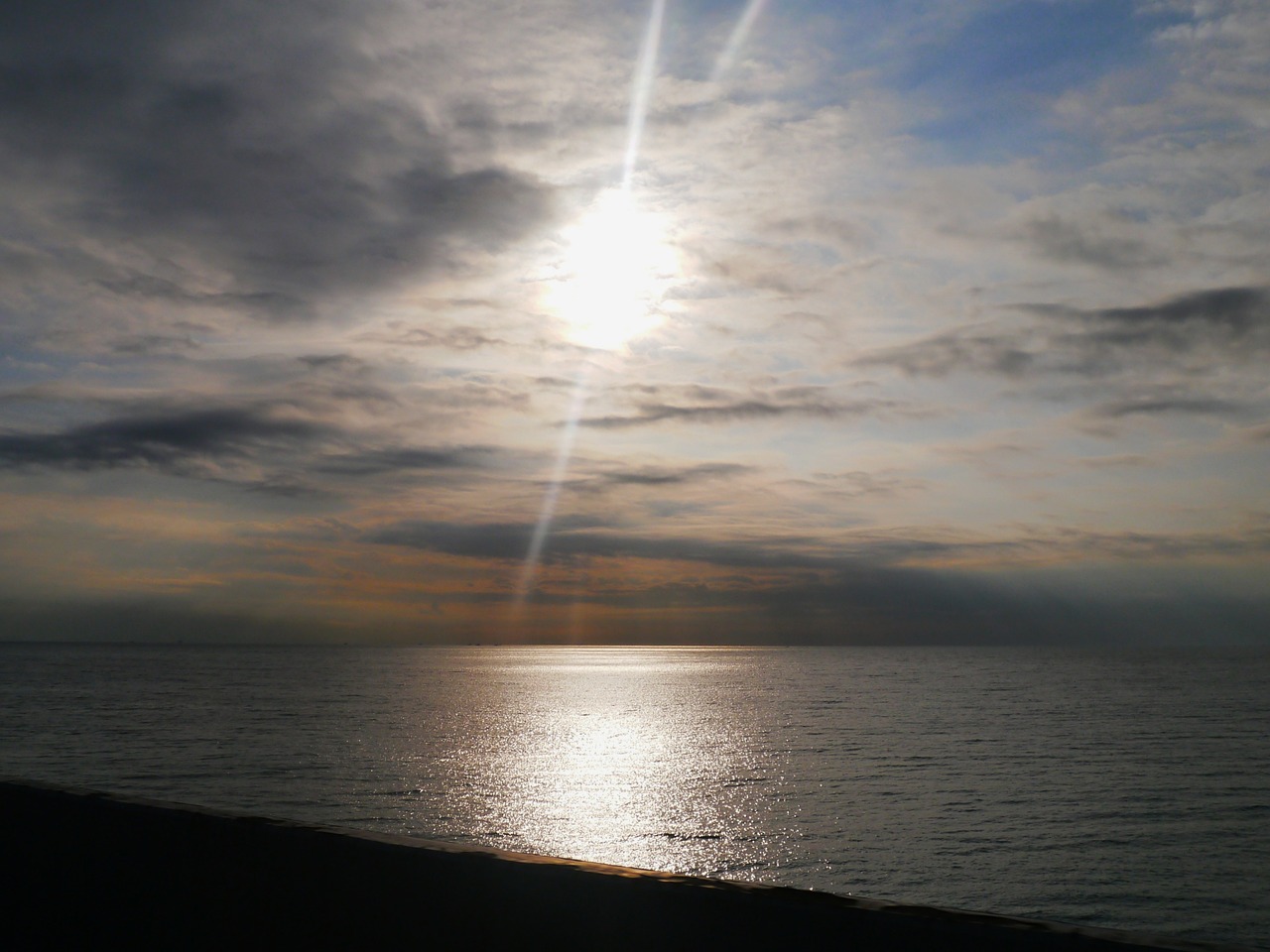 morning sea light free photo