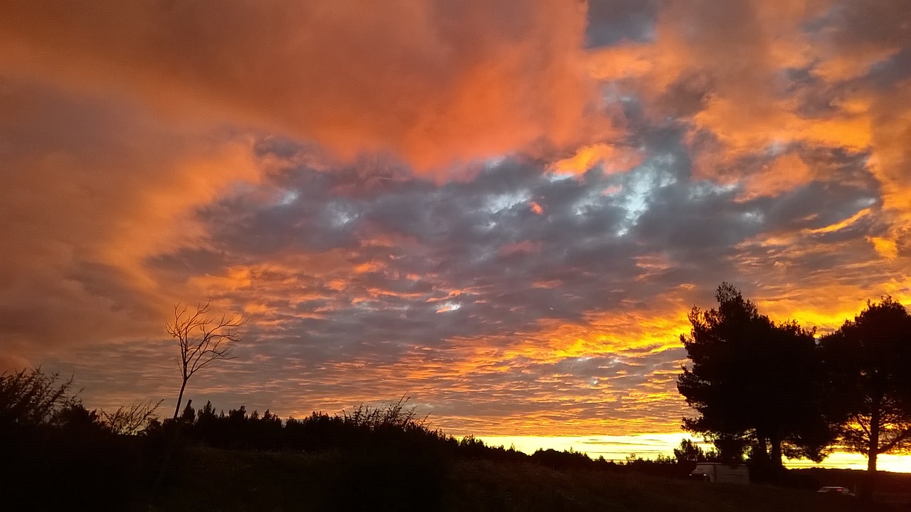 morning sky cloudy free photo