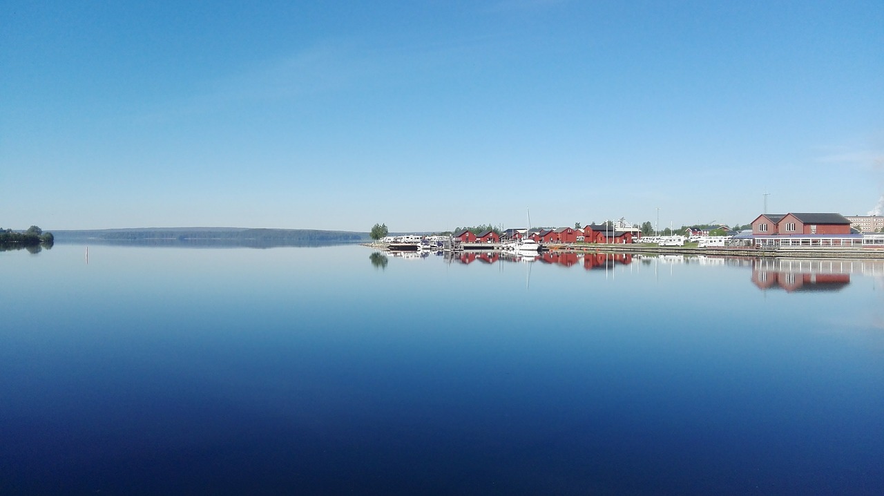 morning piteå sweden free photo