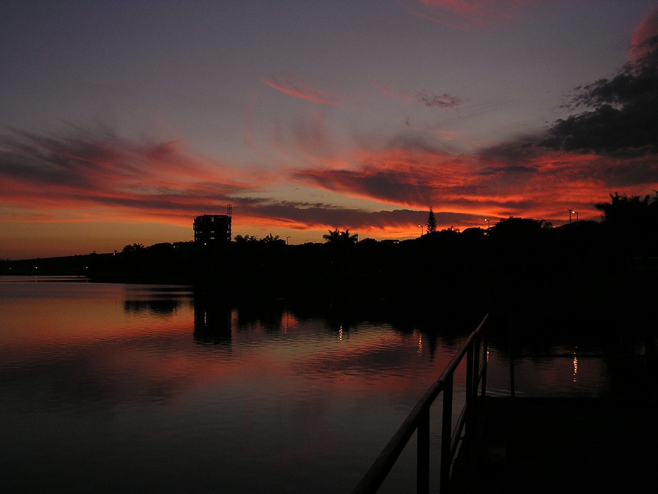 morning lake afternoon free photo