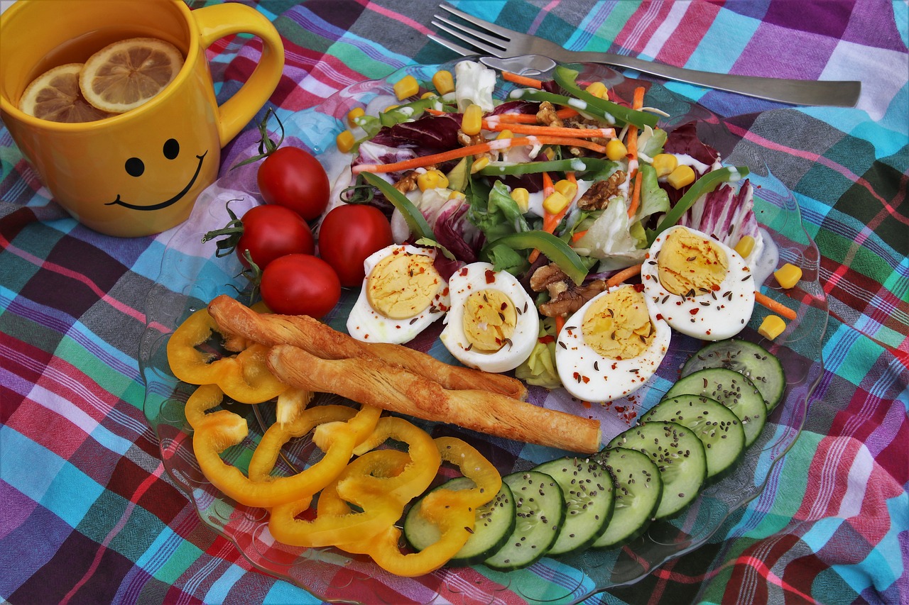 morning  breakfast  plate free photo