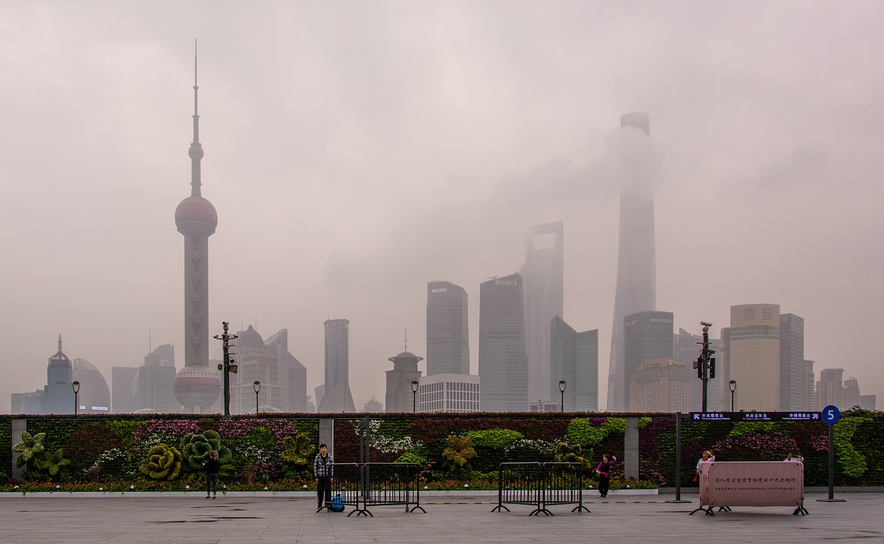 morning  mist  shanghai free photo