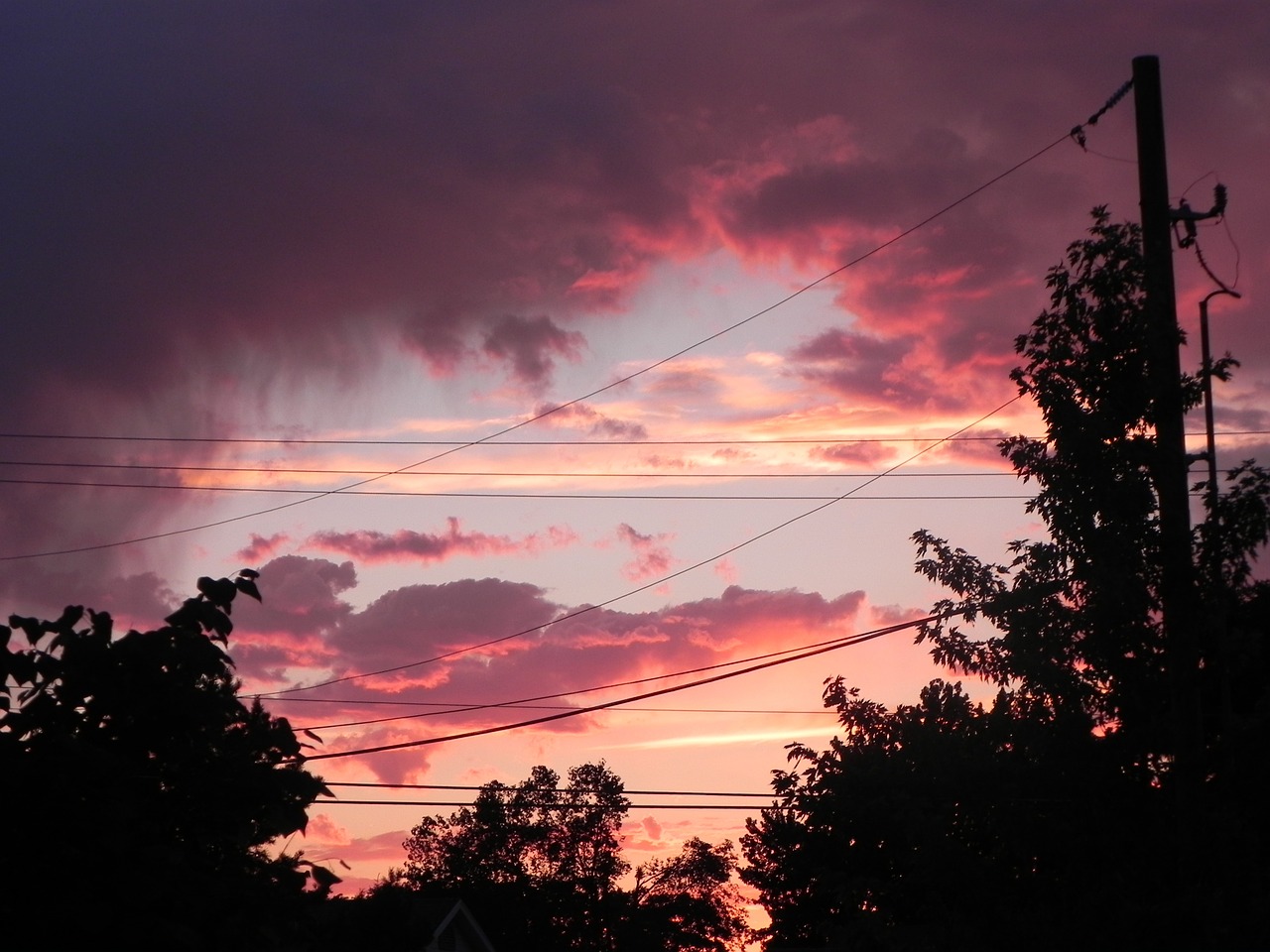 morning clouds sunrise free photo