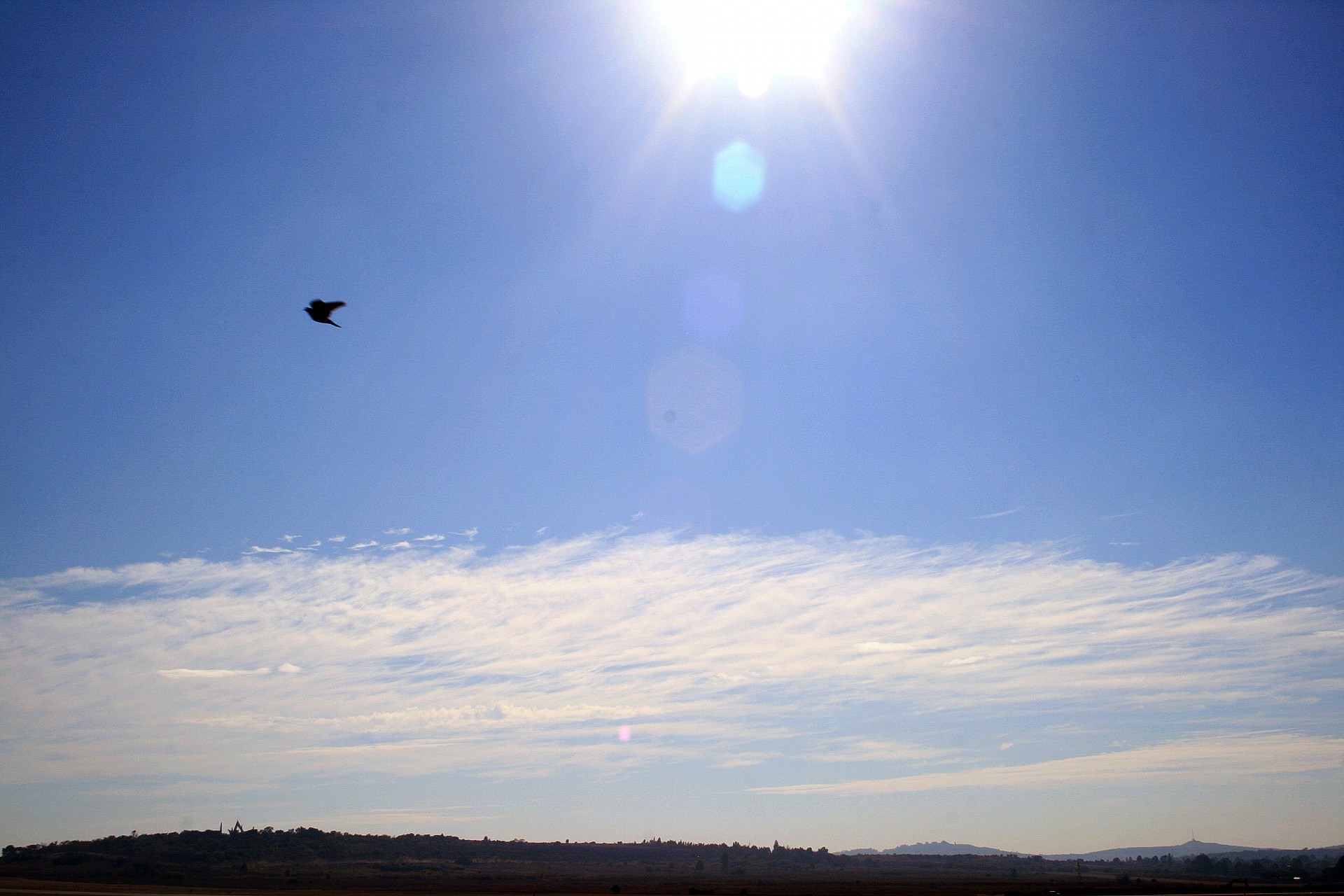 sky blue sun free photo