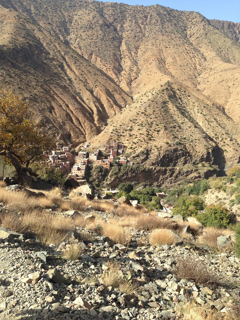 morocco mountains chouses free photo