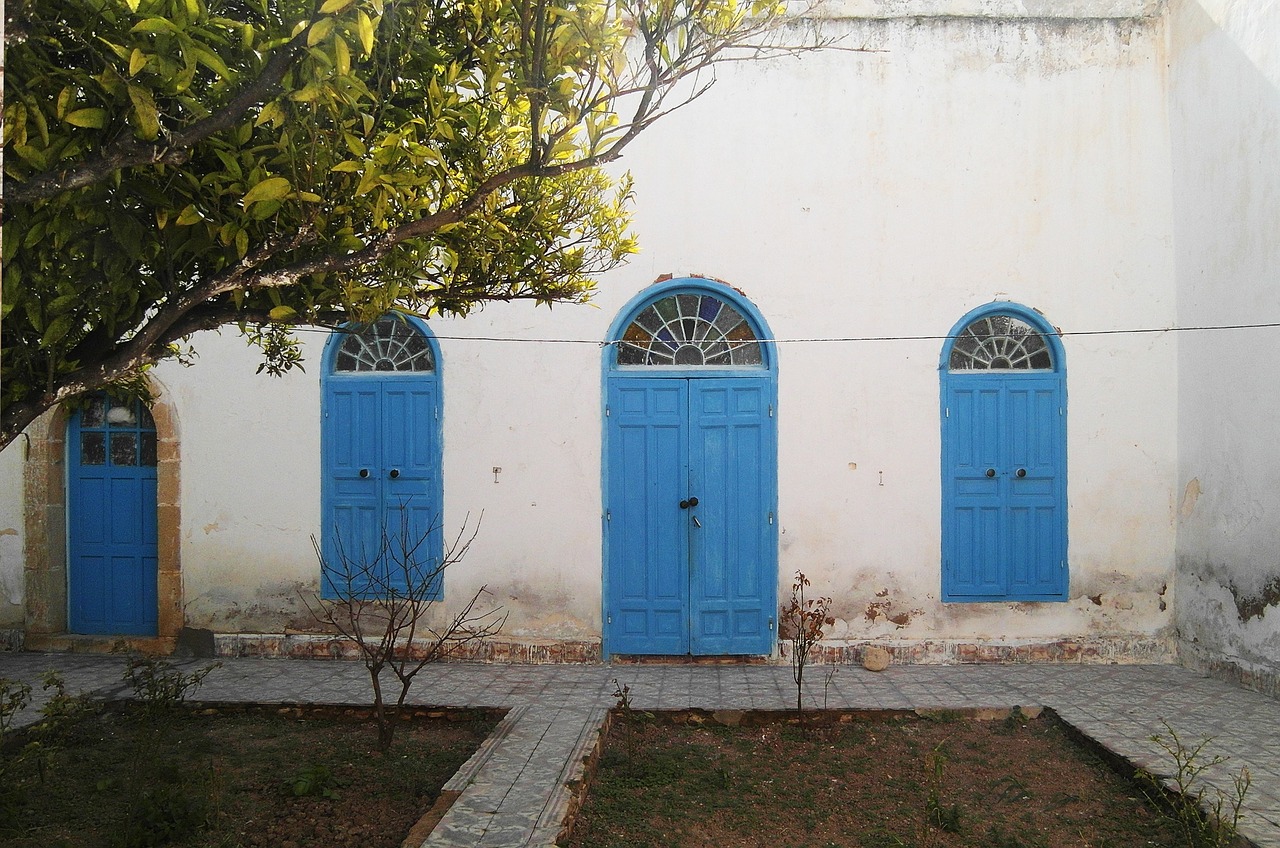 morocco doors architecture free photo