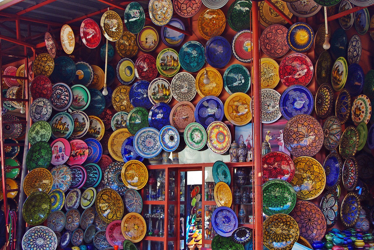 morocco marrakech market free photo