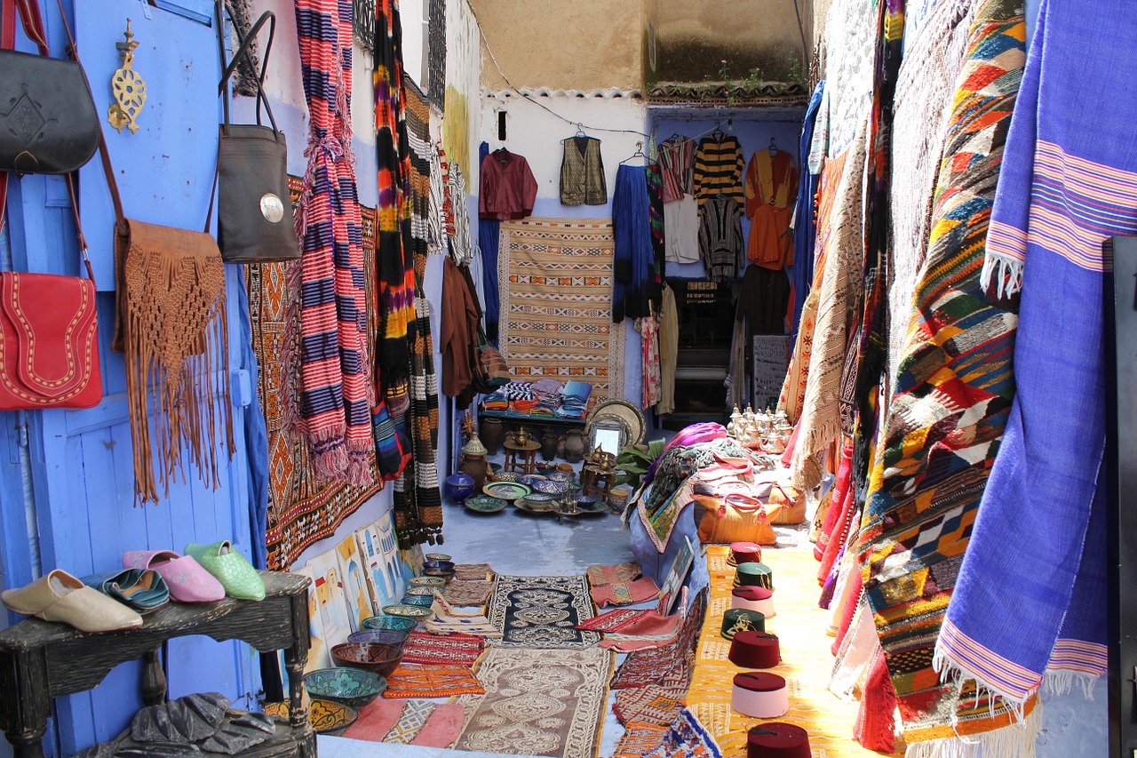 morocco chefchaouen crafts free photo