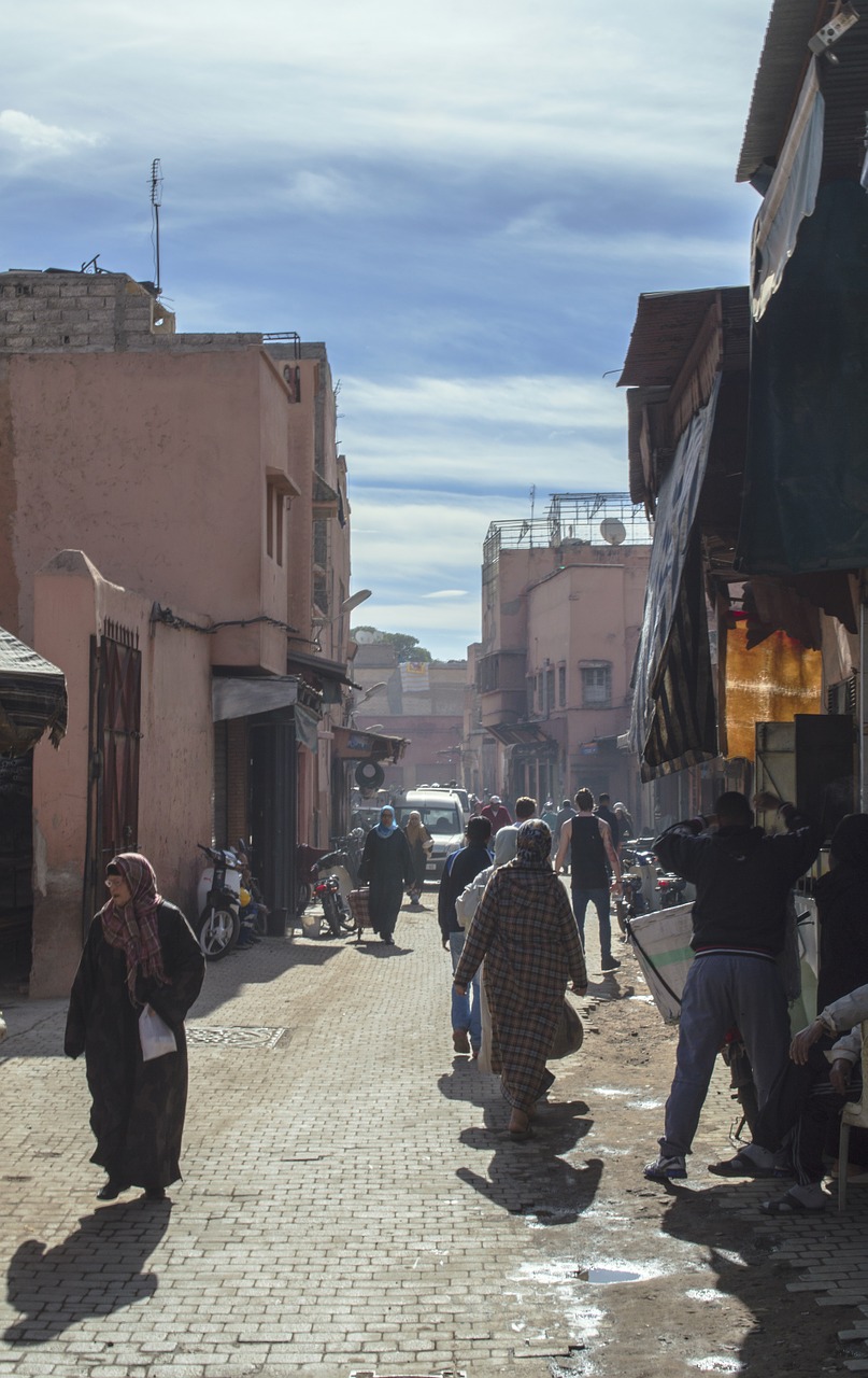 morocco moroccan streets free photo