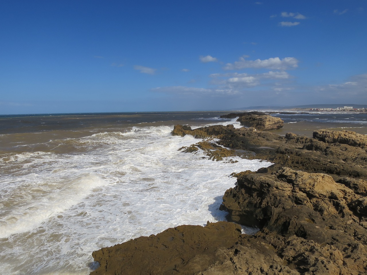 morocco beach surf free photo