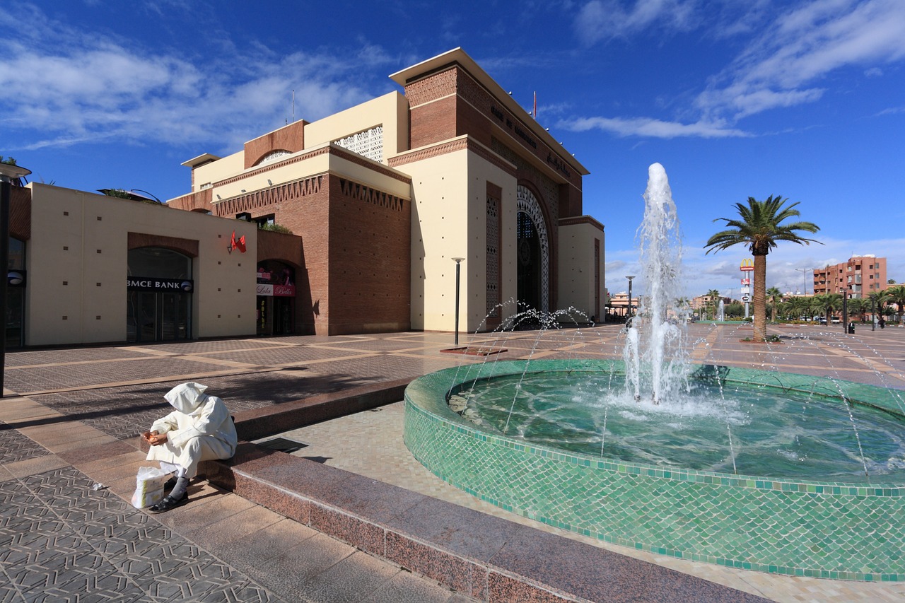 morocco marrakech station free photo