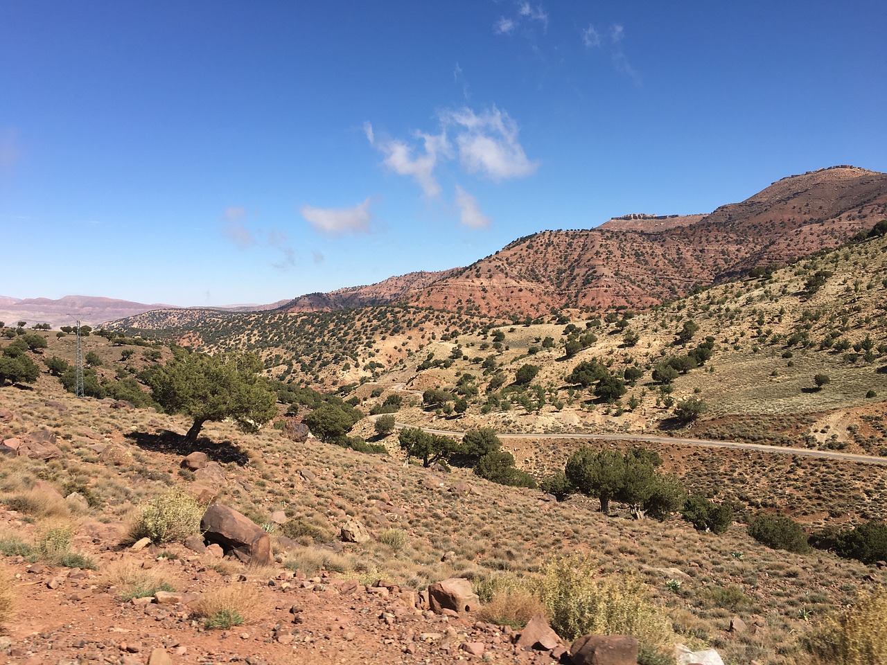 morocco landscape sky free photo