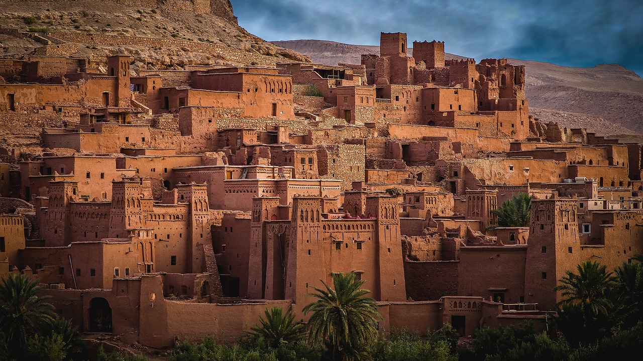morocco ait-ben-haddou wilderness free photo