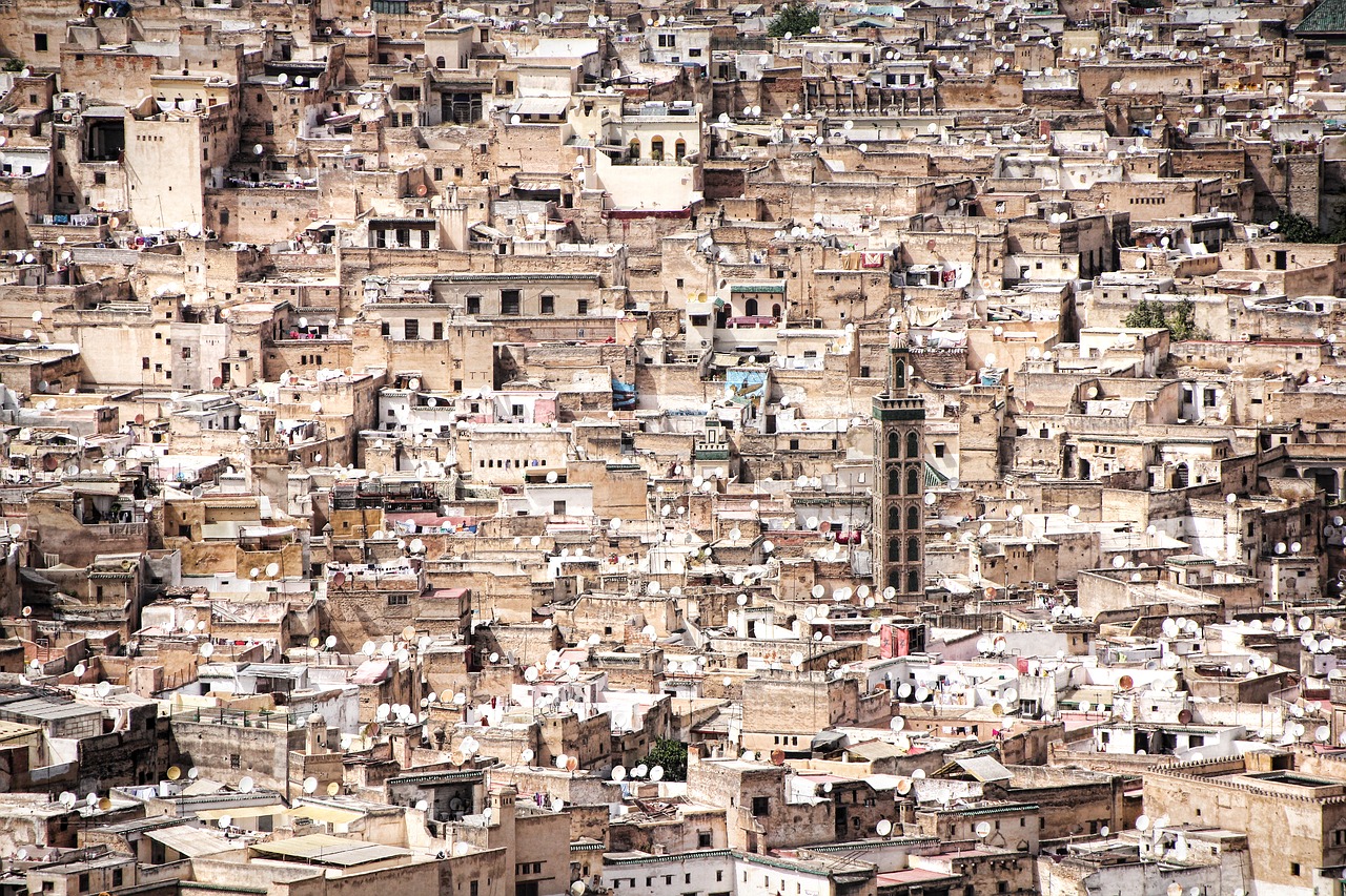 morocco old town fes free photo