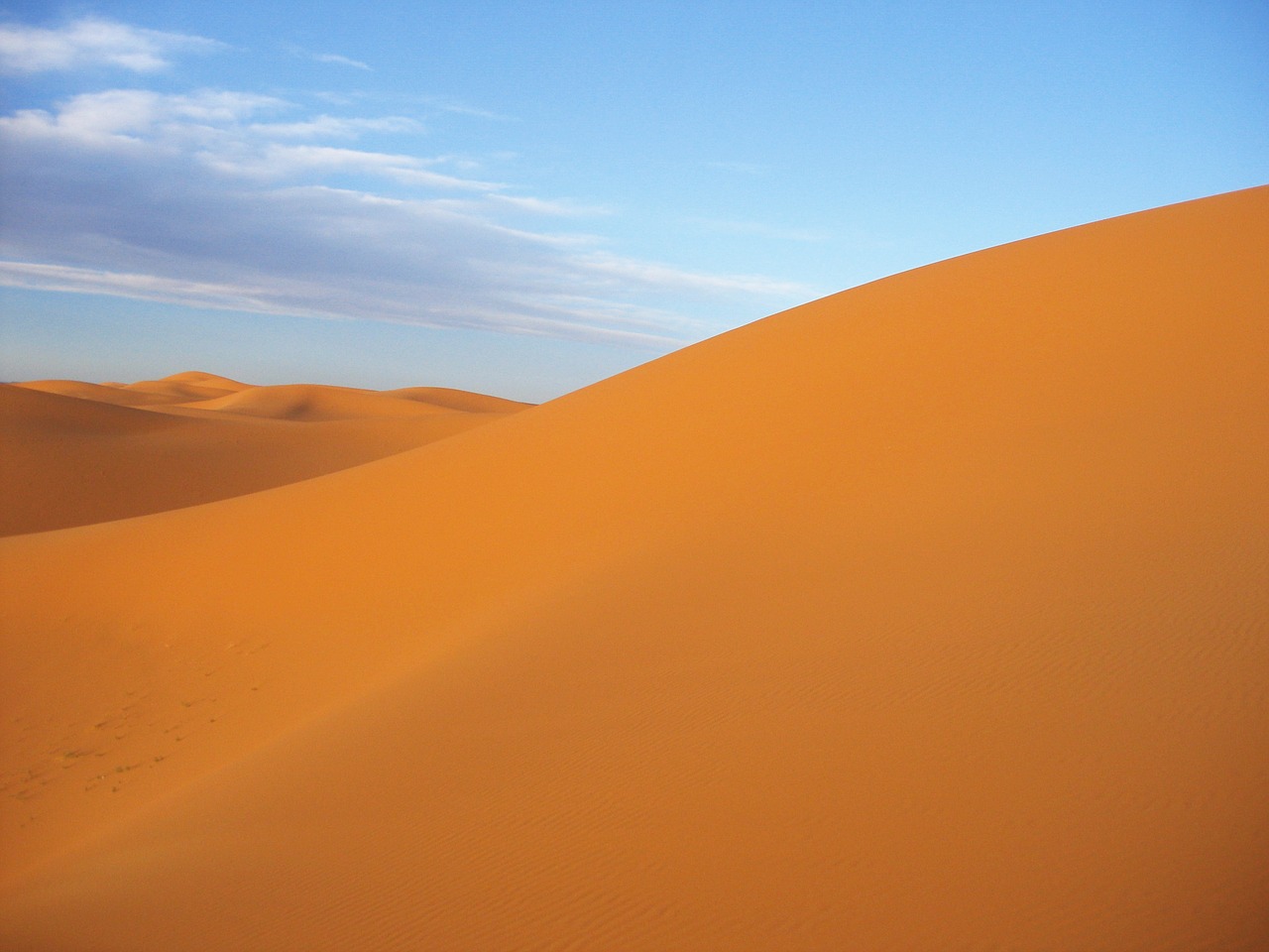 morocco dunes desert free photo