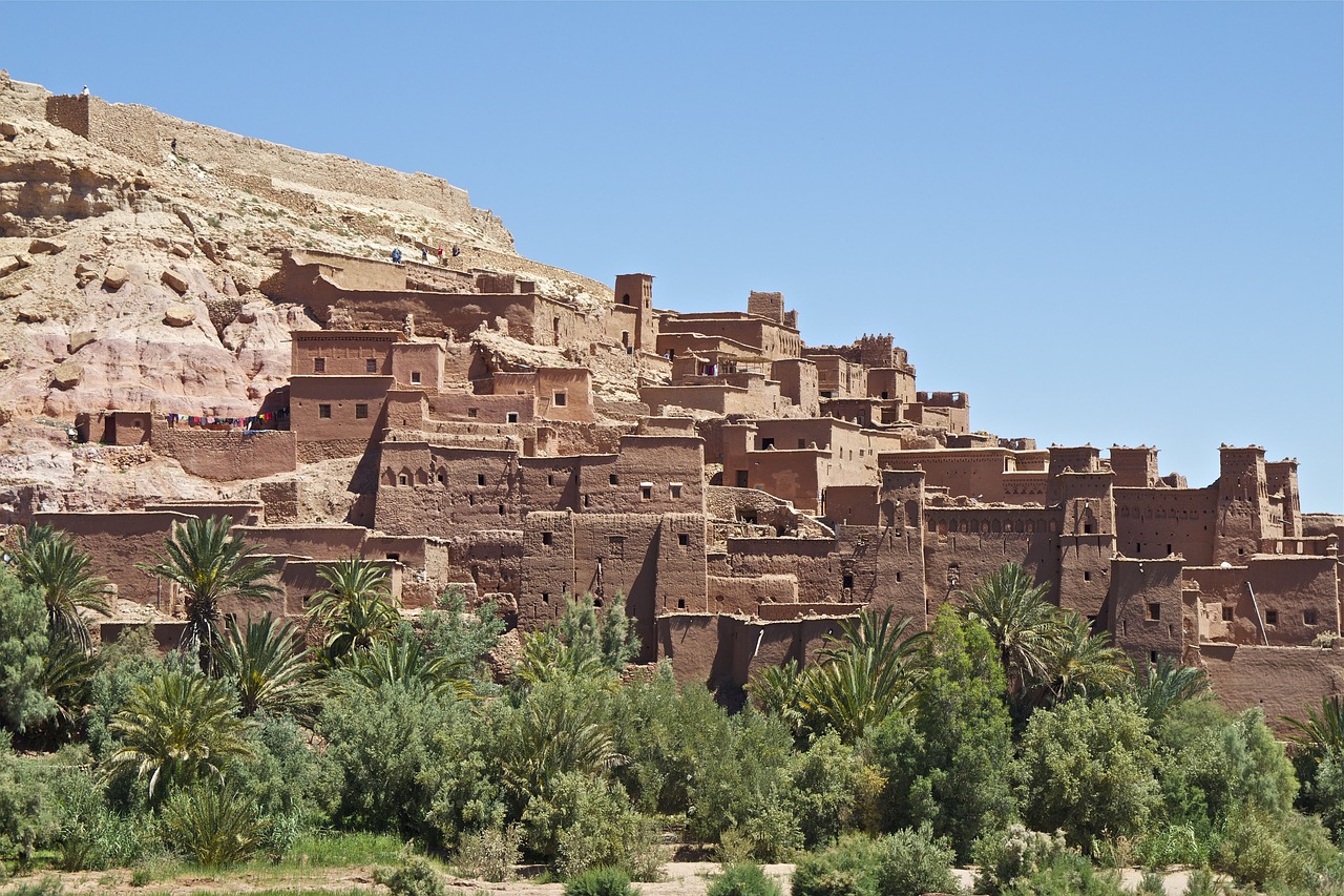 morocco la kasbah kasbah free photo