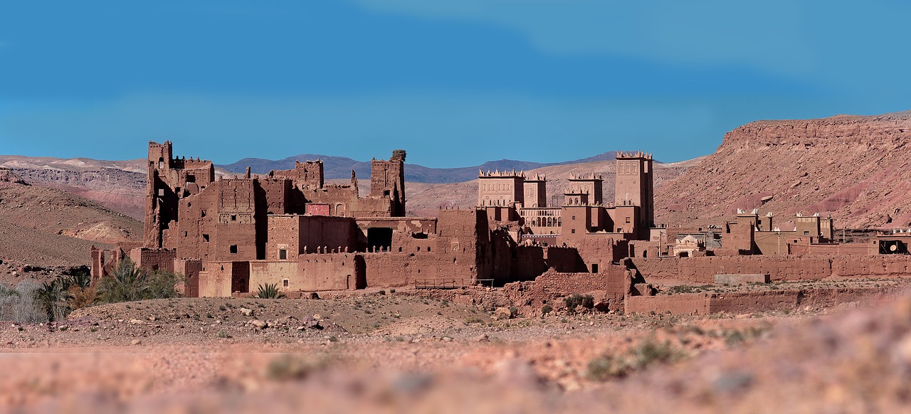 morocco  kasbah  desert free photo