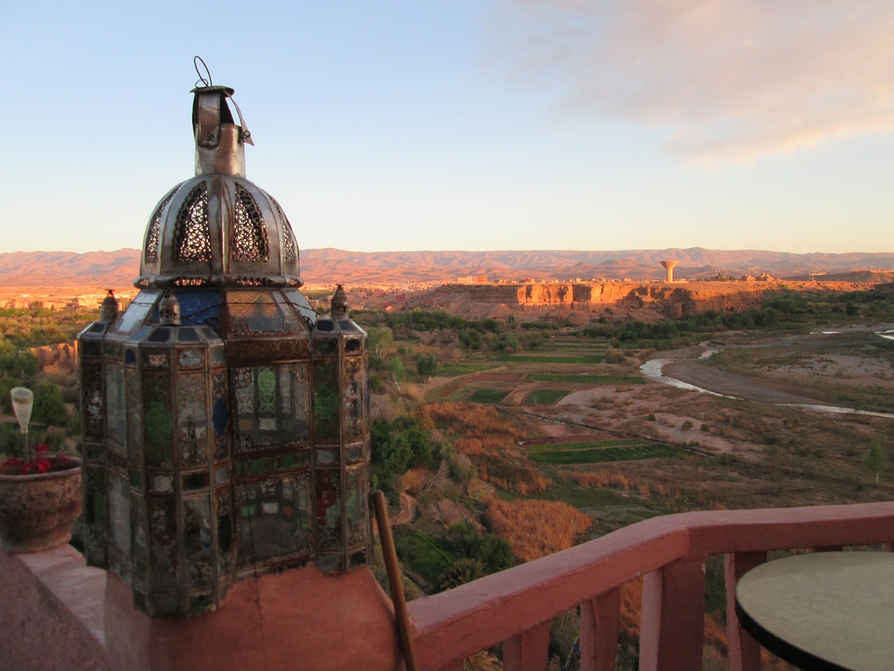 morocco lantern desert free photo