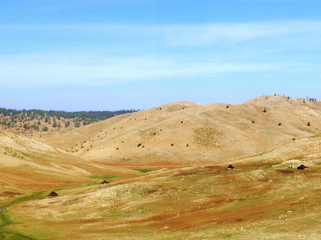 morocco desert landscape free photo