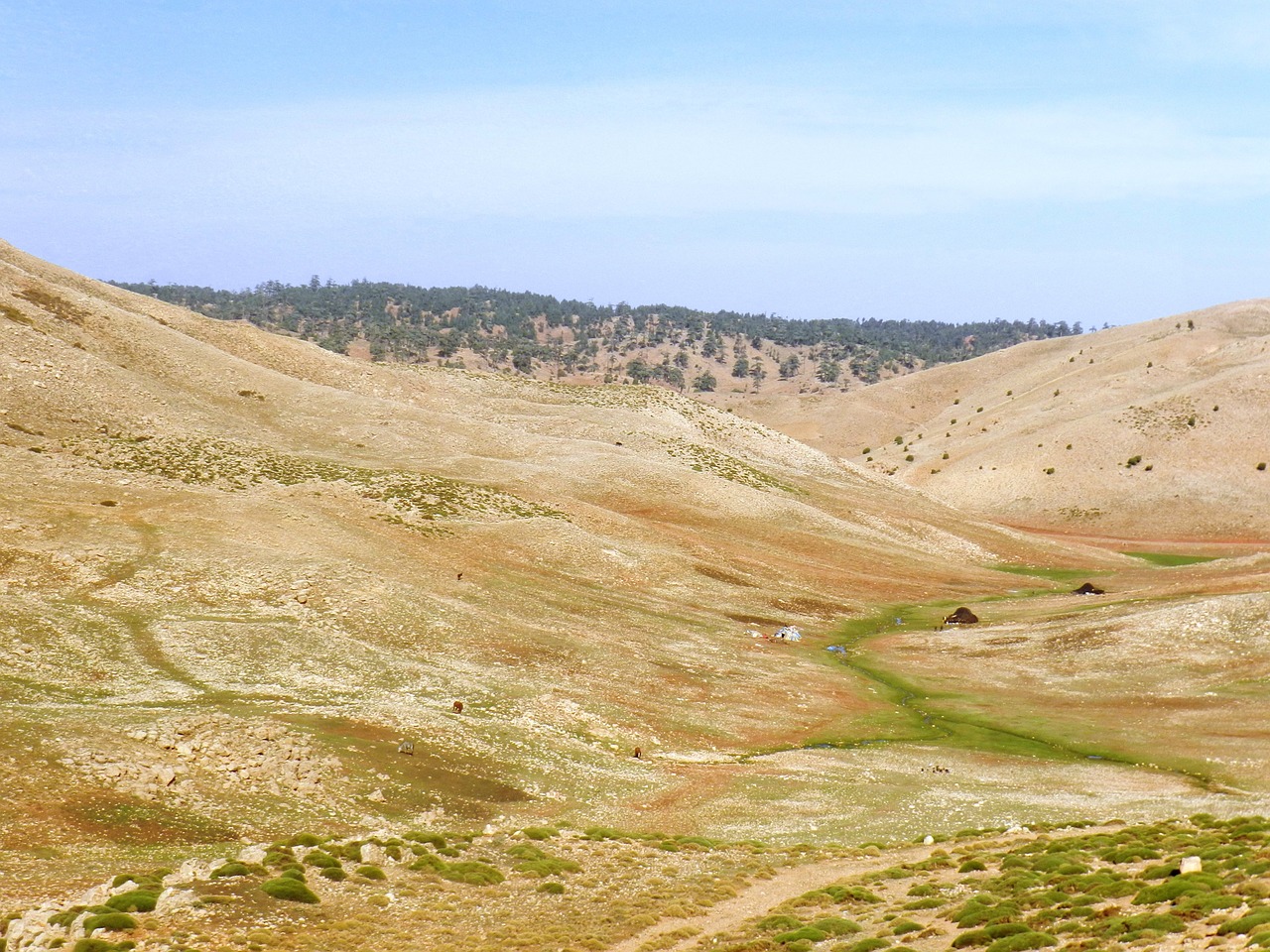 morocco desert landscape free photo