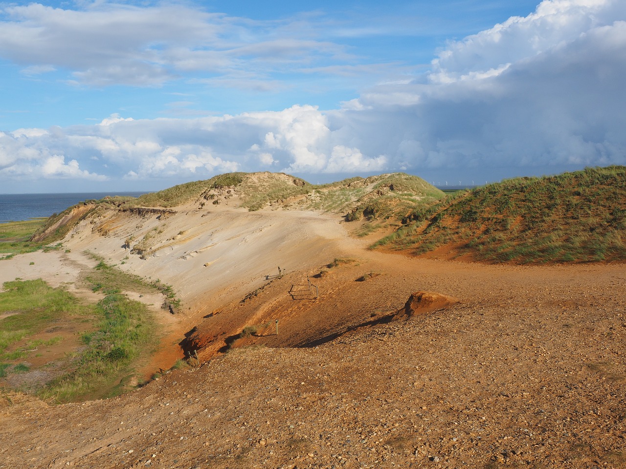 morsum-kliff cliff sand stone free photo