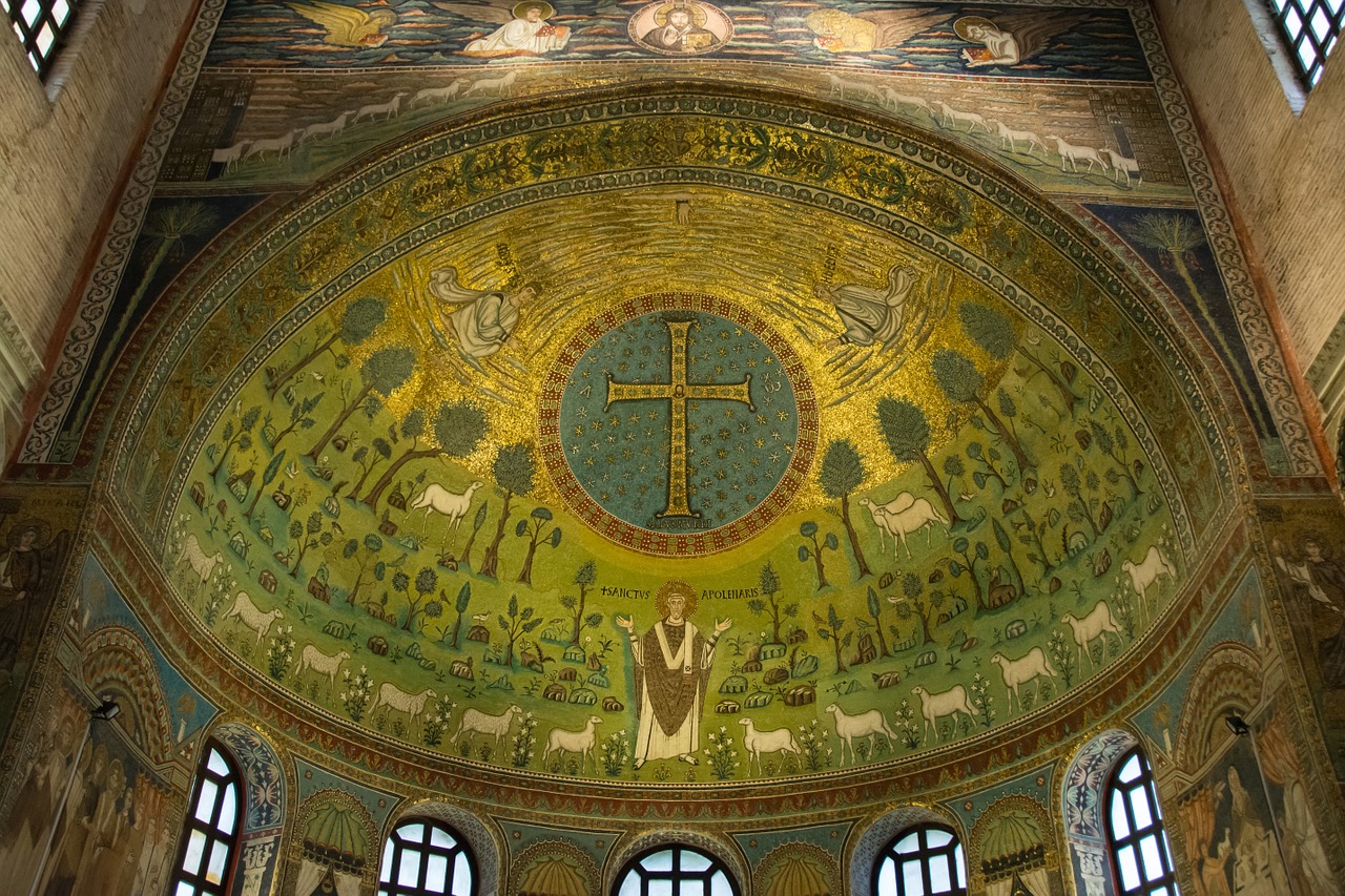 mosaic byzantine historically free photo