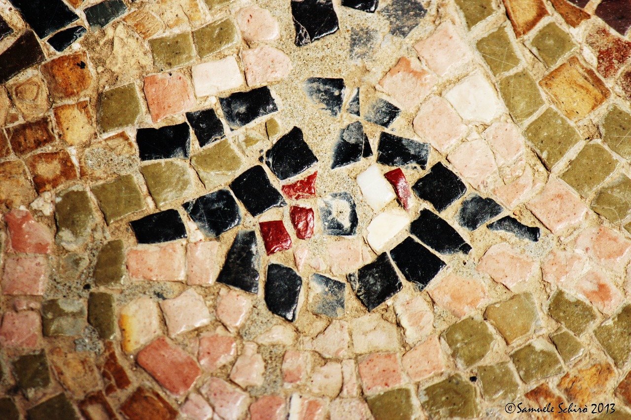 mosaic art sicily free photo