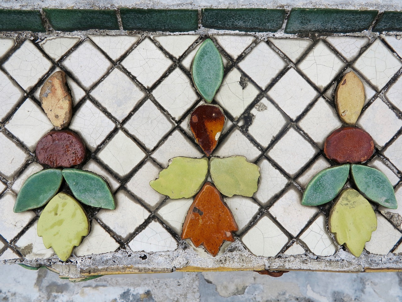 mosaic tiles colorful free photo