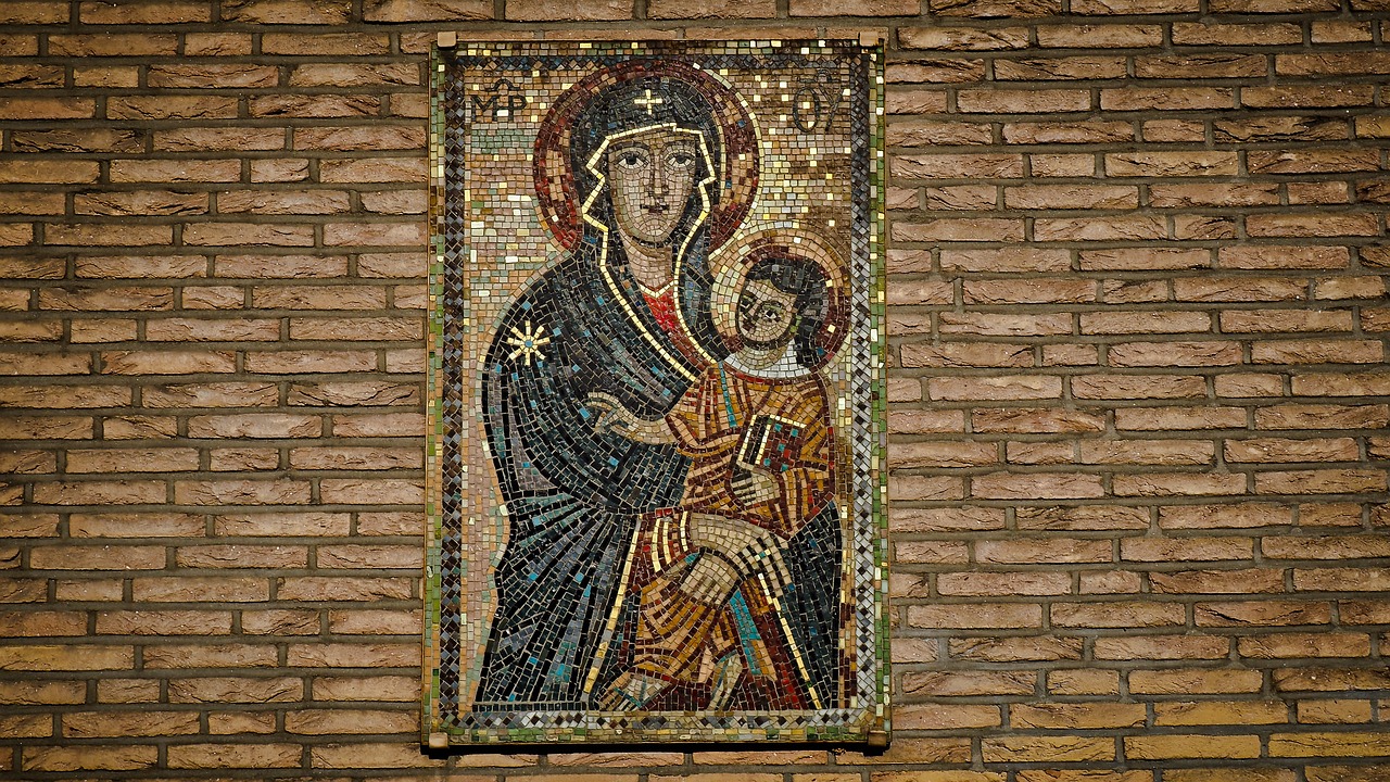 mosaic holy christianity free photo