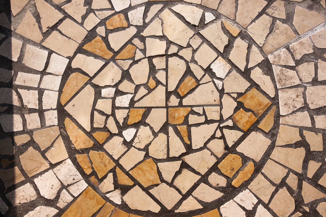 mosaic stone district free photo