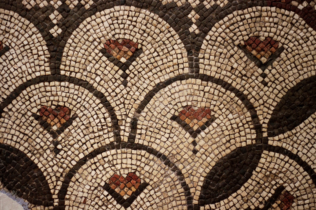 mosaic museum on free photo