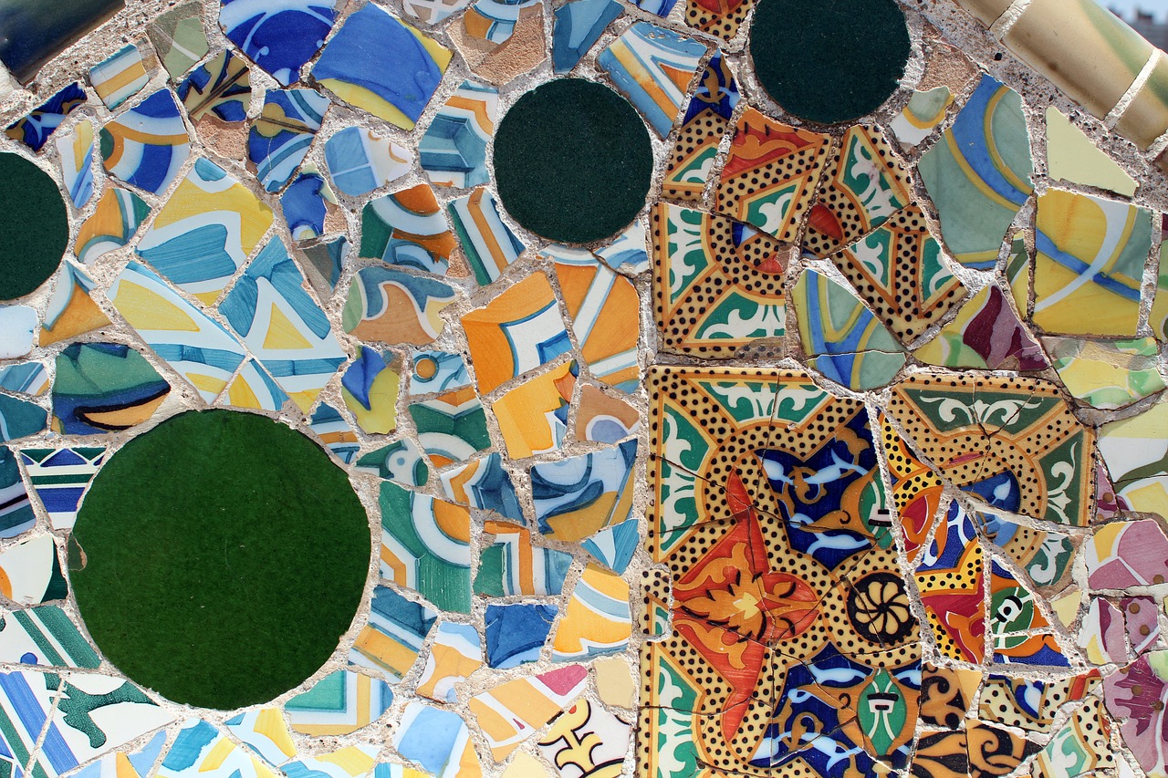 mosaic ornaments fun free photo