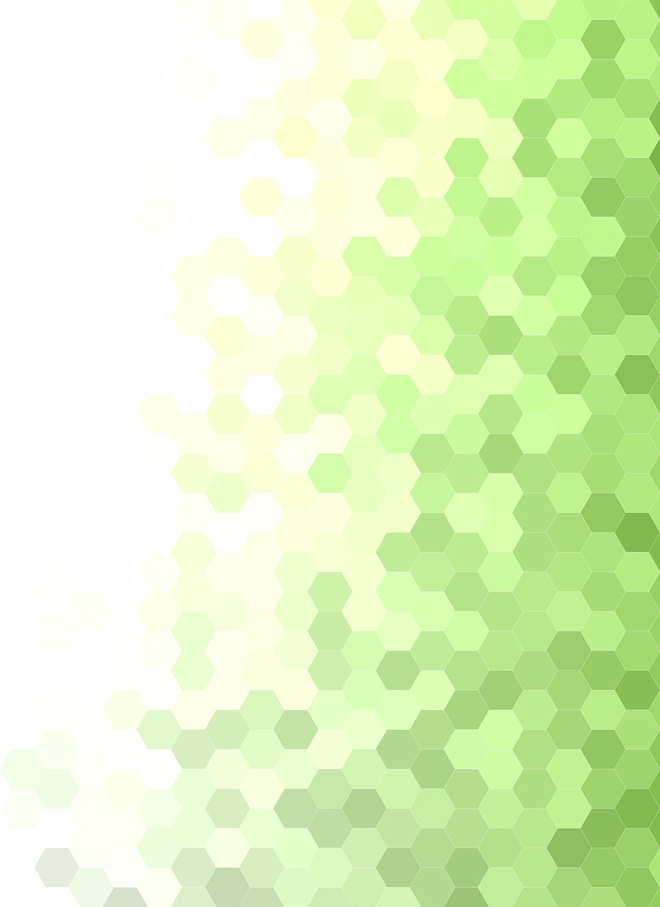 mosaic green pattern free photo
