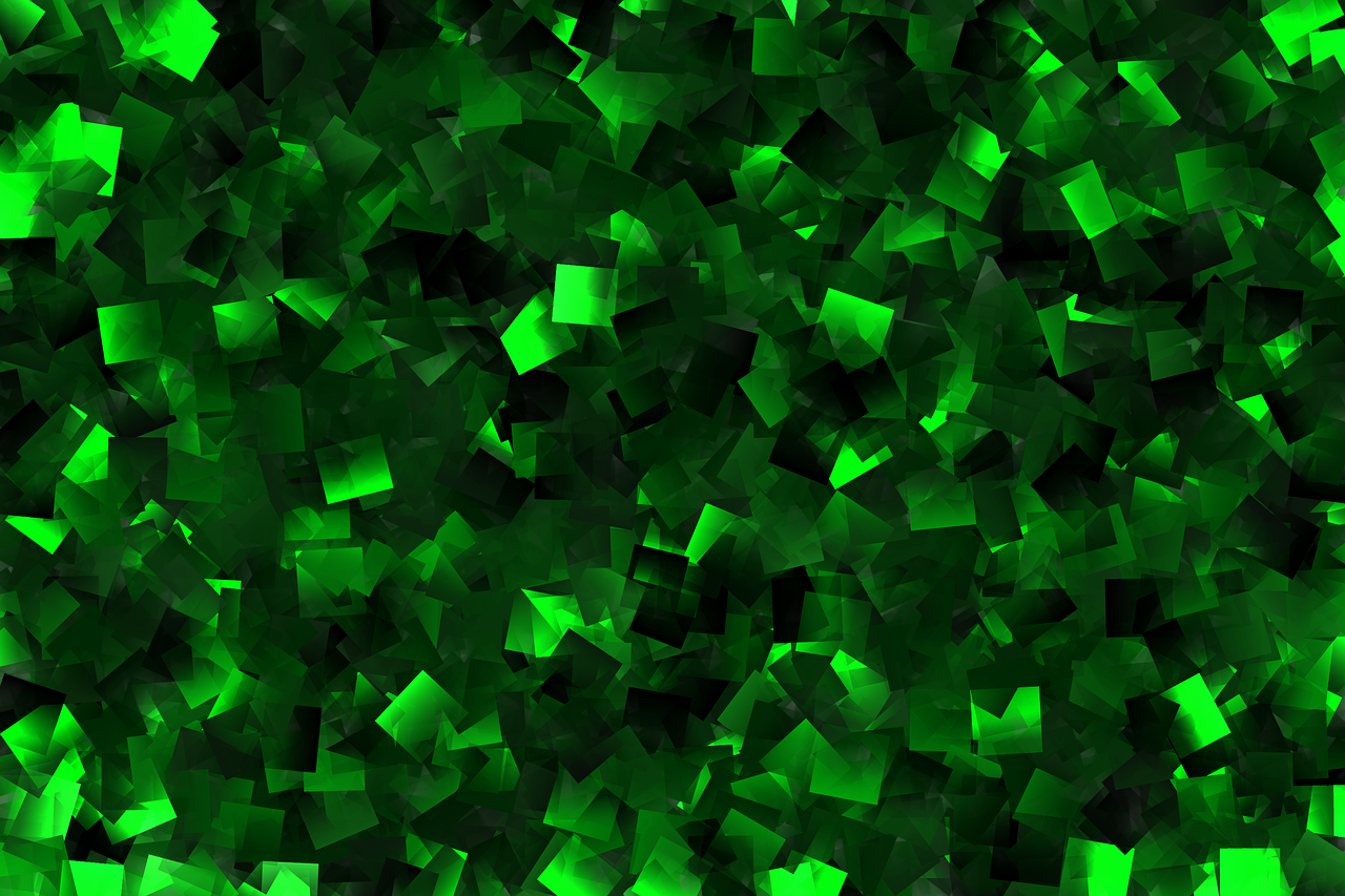 mosaic green the background free photo