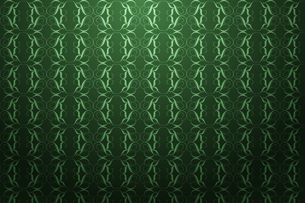 mosaic green the background free photo