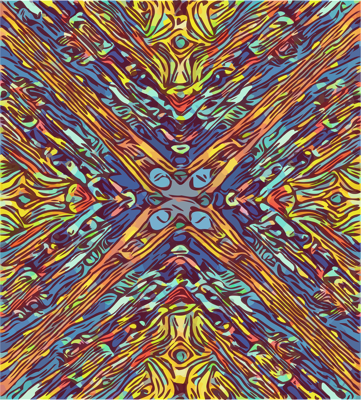 mosaic seamless pattern free photo