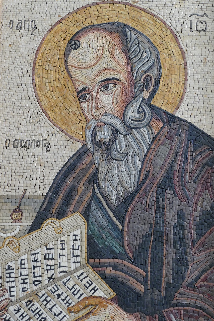 mosaic  church  orthodox free photo