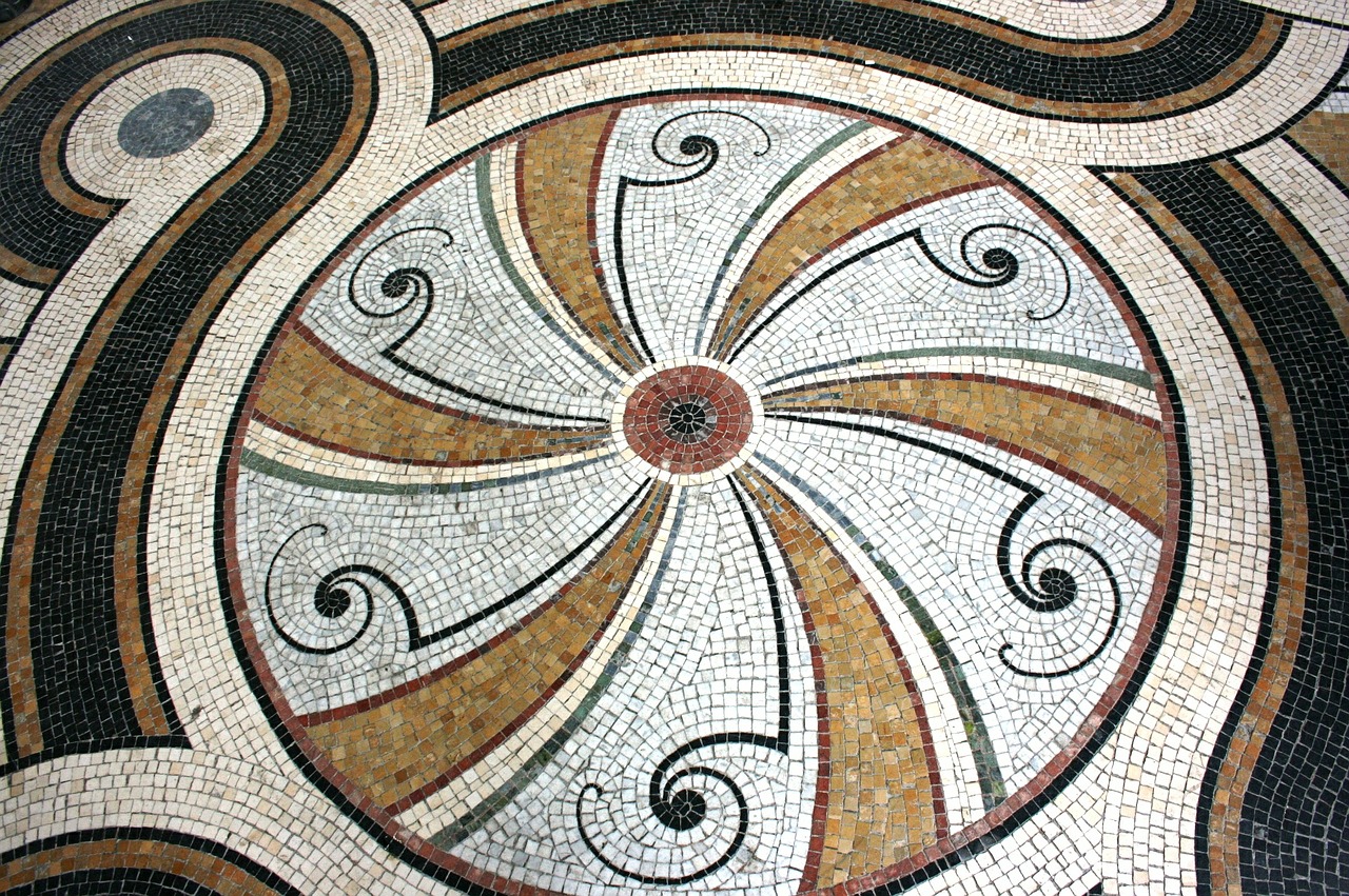 mosaic petit palais paris free photo