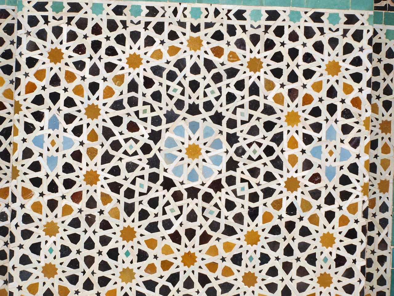 mosaic tiles arab free photo