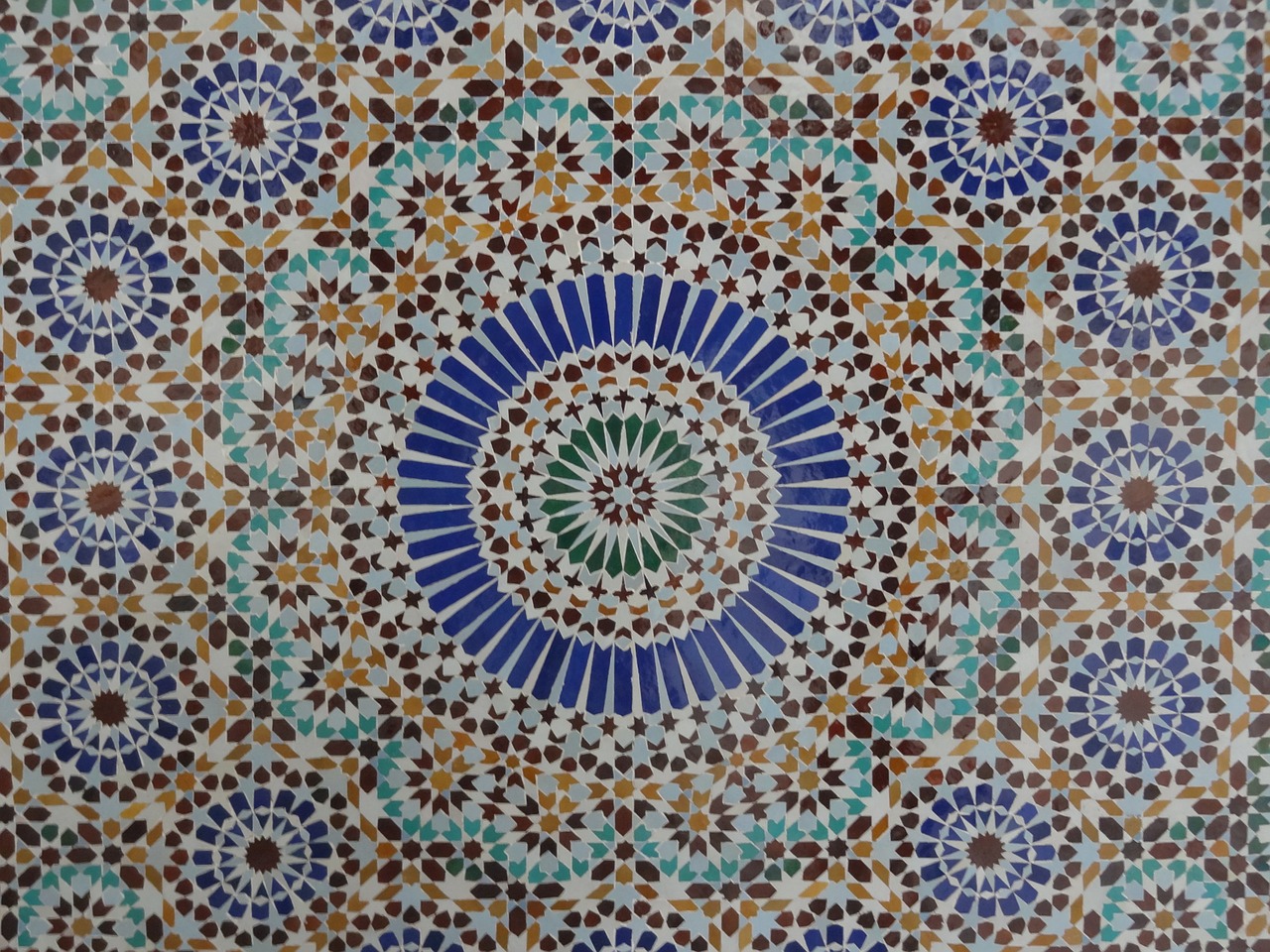 mosaic mosque geometry free photo