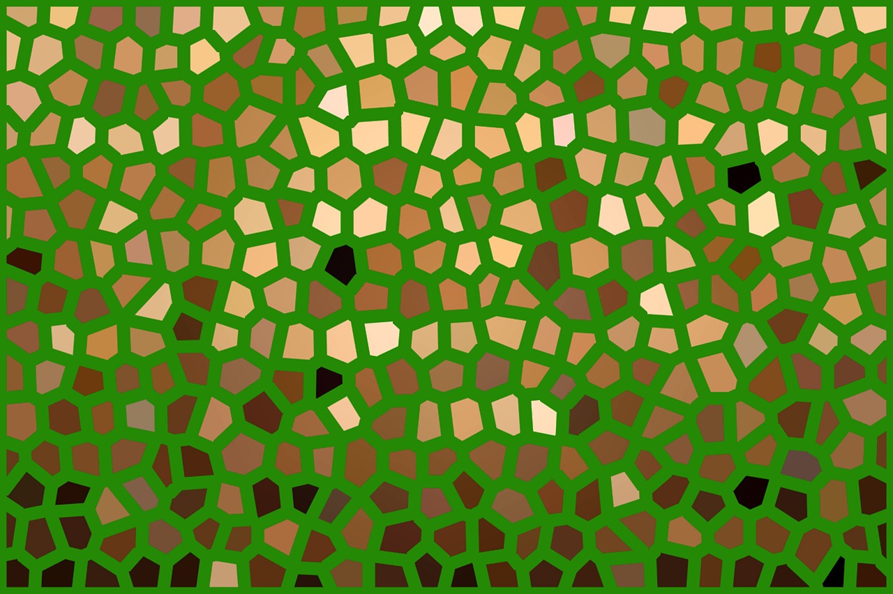 mosaic structure pattern free photo