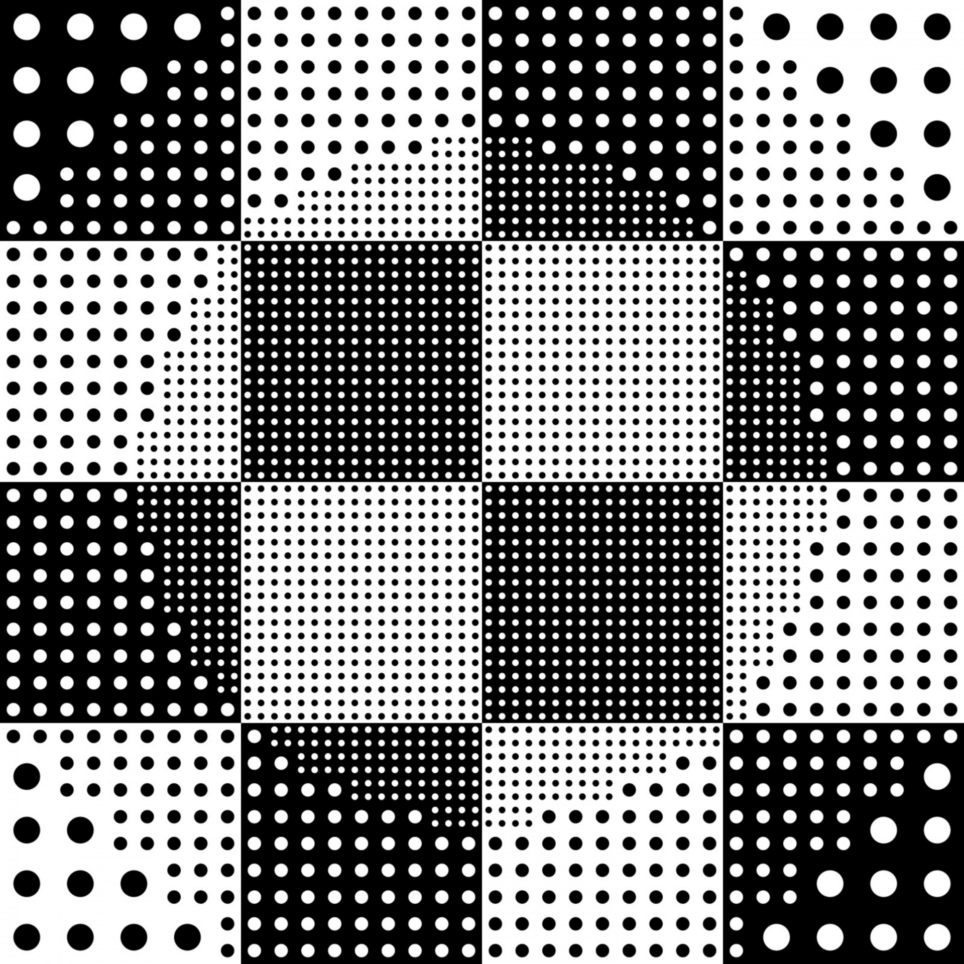 mosaic checkerboard circles free photo