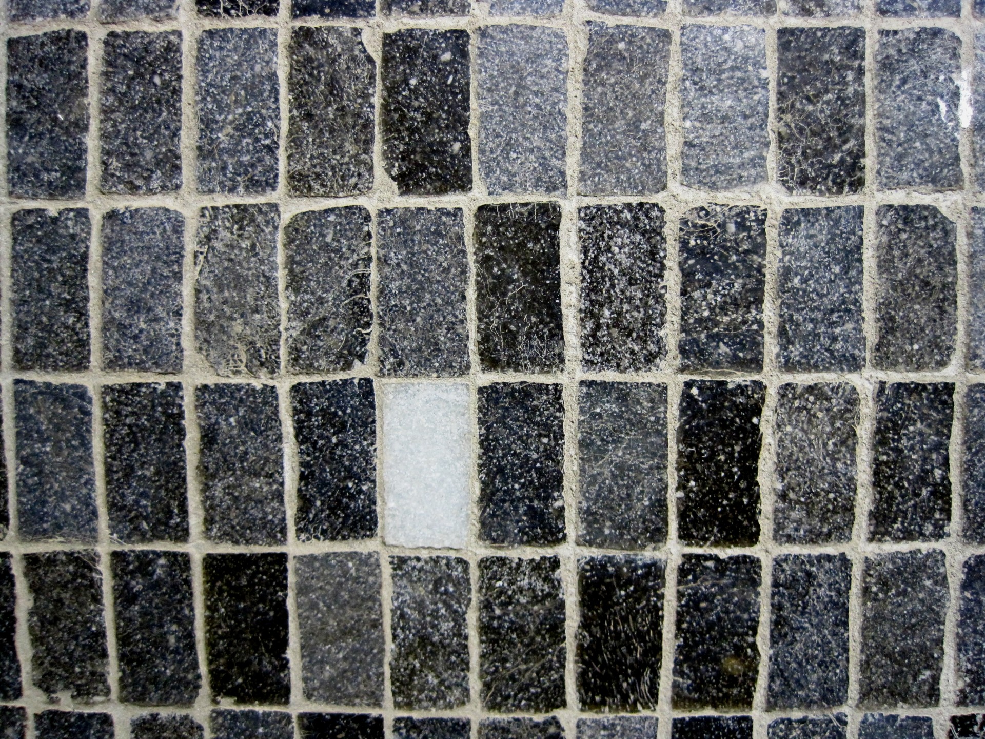 wall mosaic black free photo