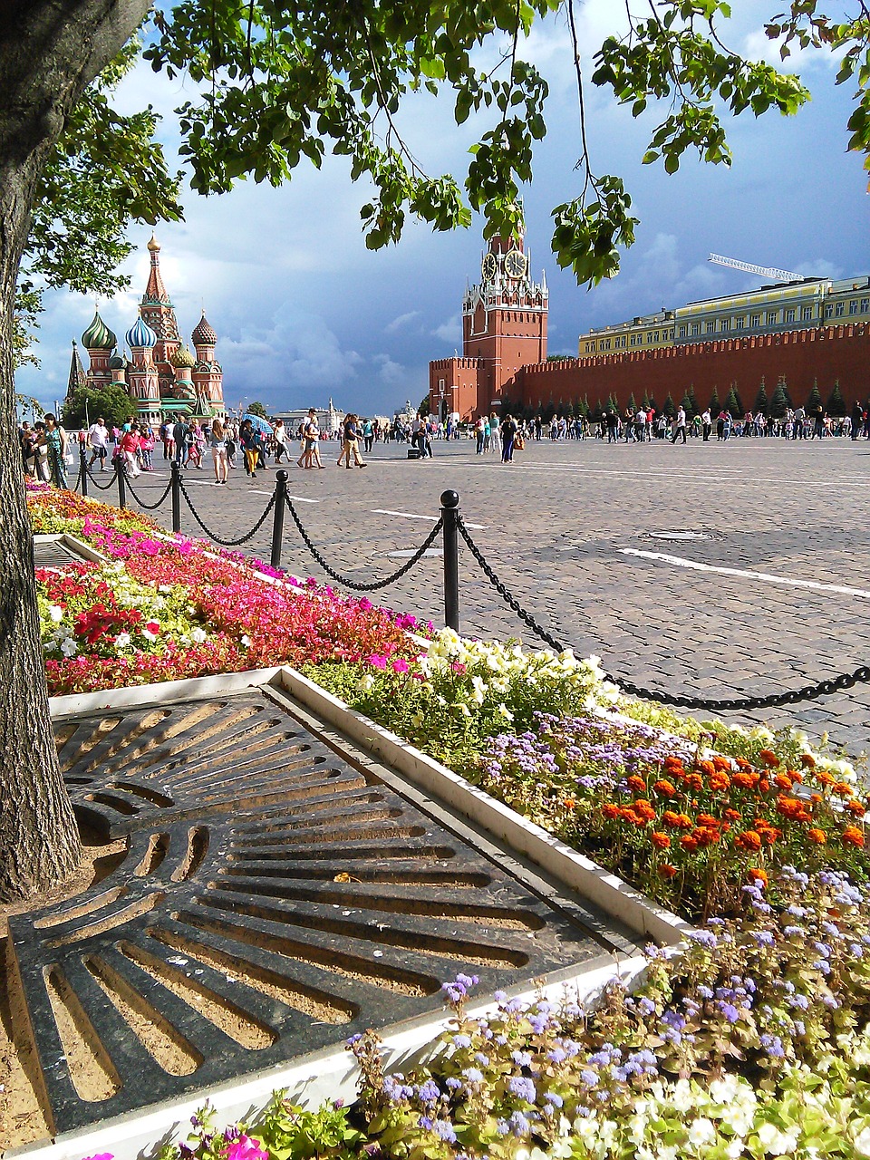 moscow red square holy basil free photo