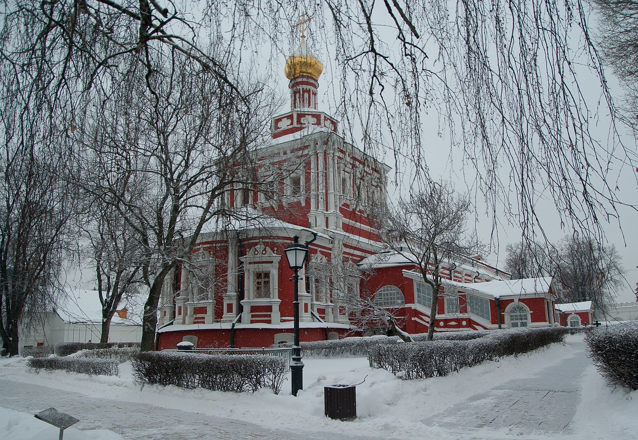 moscow architecture convent free photo