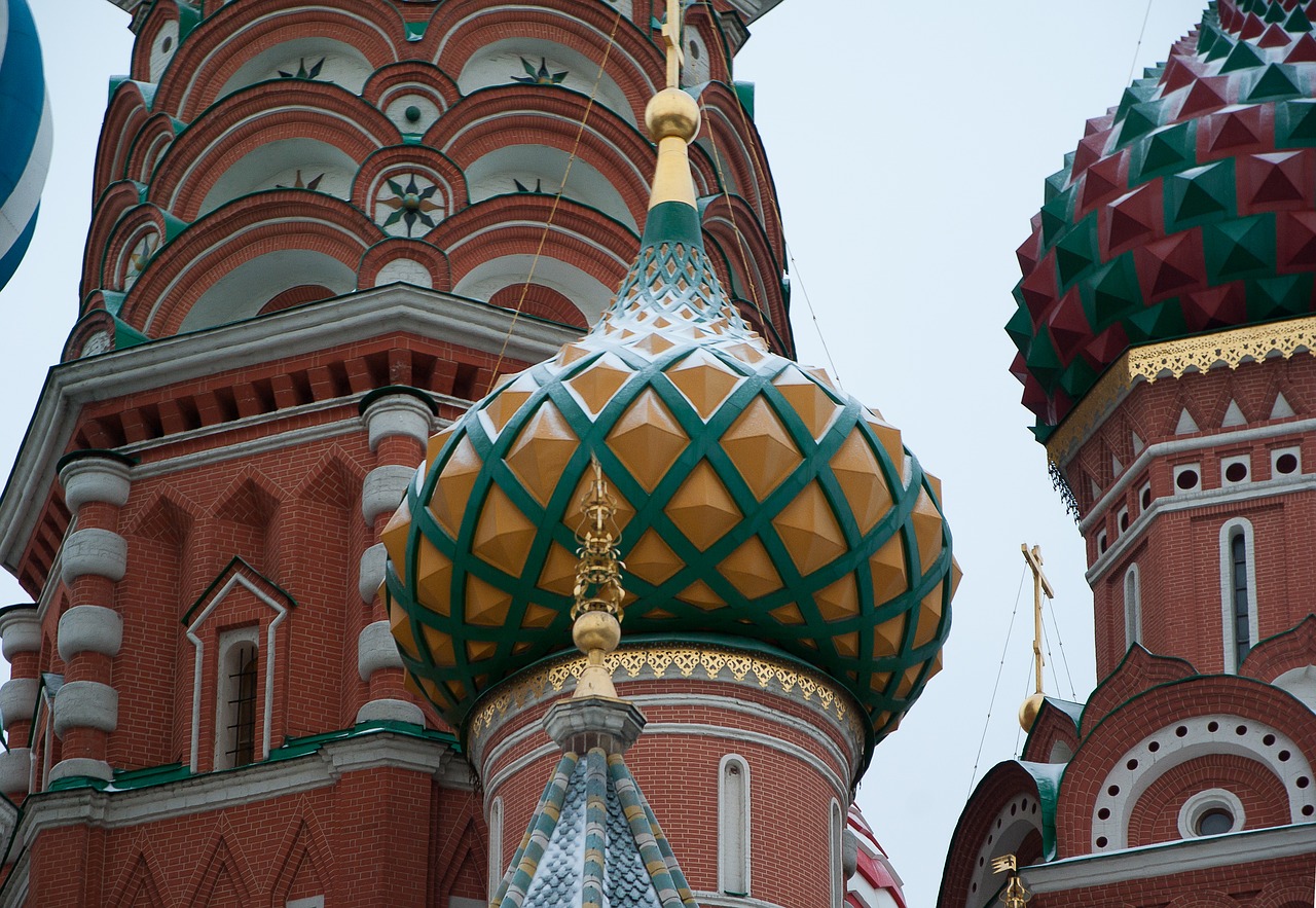 moscow red square dome free photo