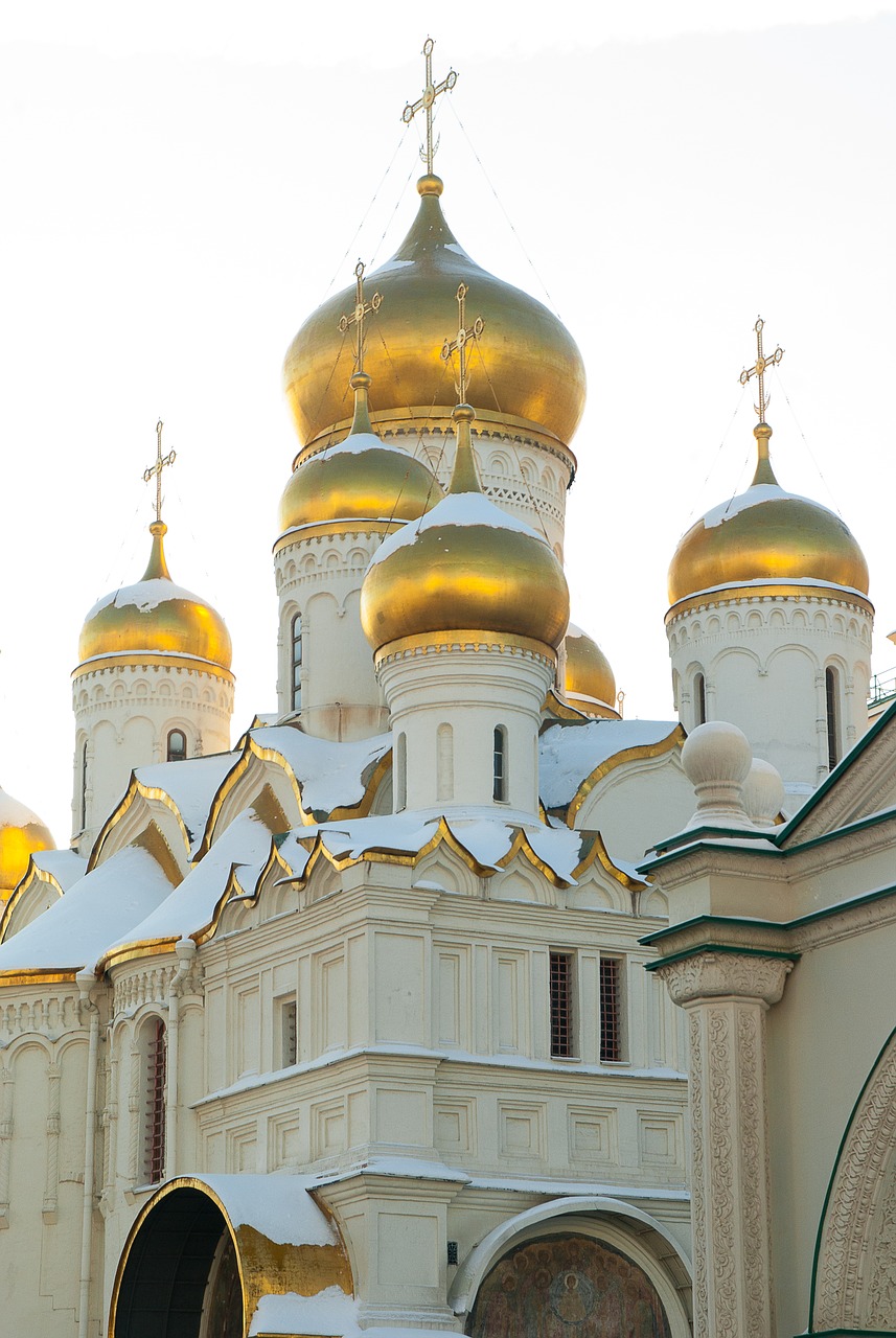 moscow kremlin cathedral free photo